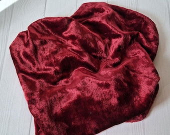 Vintage Plush Lingonberry Luxurious fabric (viscose on cotton base) Antiques Teddy bear plush
