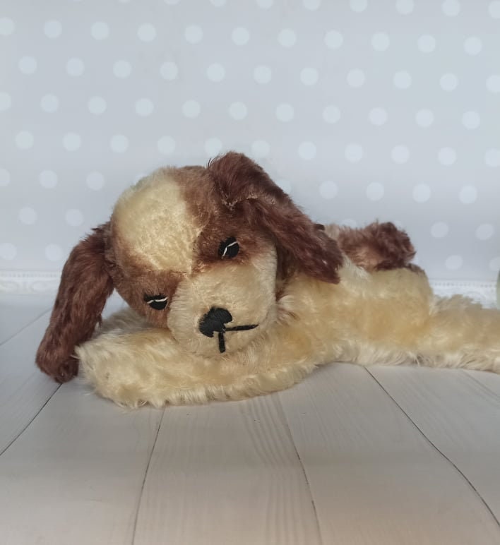 Steiff - シュタイフ★Floppy Cockie オールID完品★居眠りコッカースパニエル 古いアンティーク シュタイフ フロッピー コッキー コッカー