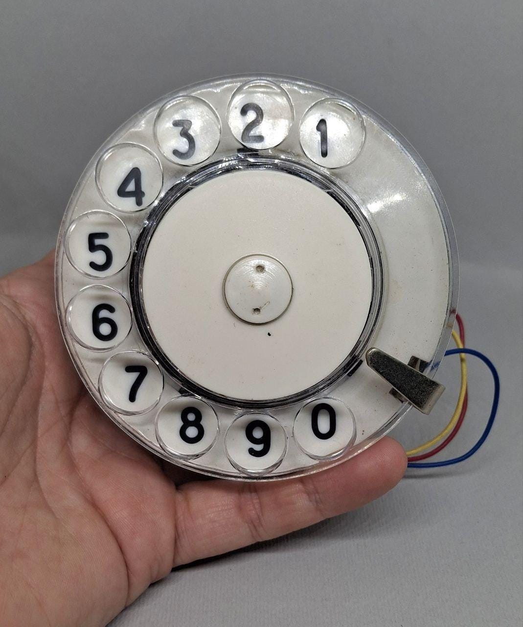 Steampunk Decor, Soviet Vintage Dial Disk for Rotary Telephone, USSR ...