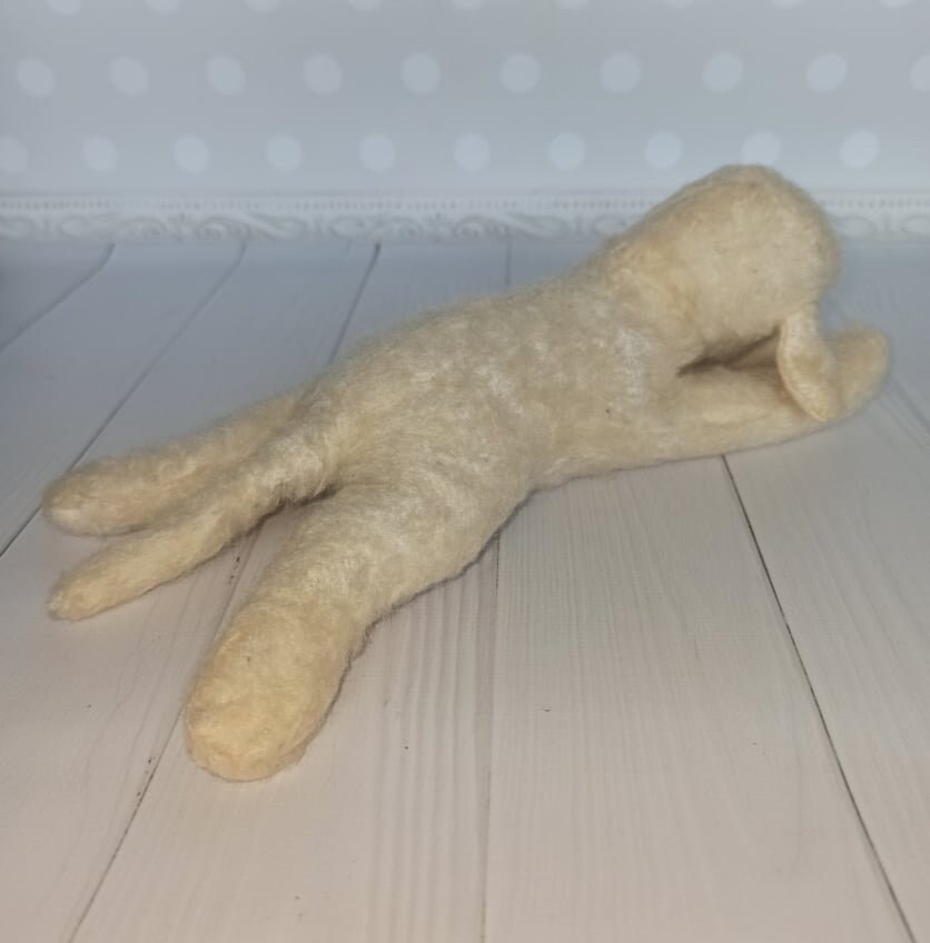 Steiff Floppy Lamby Lamb Sheep 1970s Big 28cm 11 Inches Wool