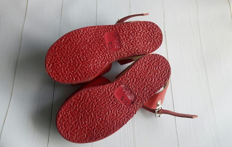 Vintage Leather Baby sandals Old Baby Shoes Leather Kids boots Soviet baby shoes Retro boots Vintage Decor Kids room decor Antique shoes