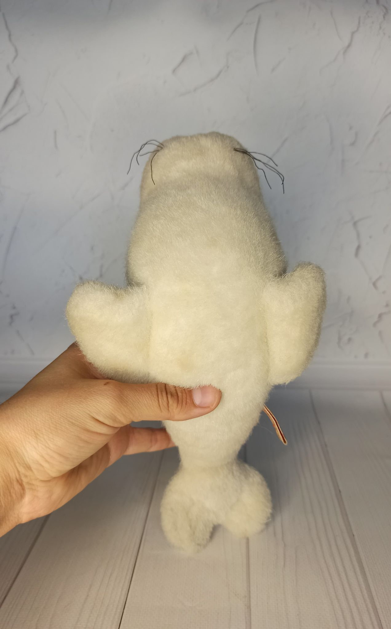 Hermann Teddy Original D-96112 Hirschaid Sea Calf Toy White Seal