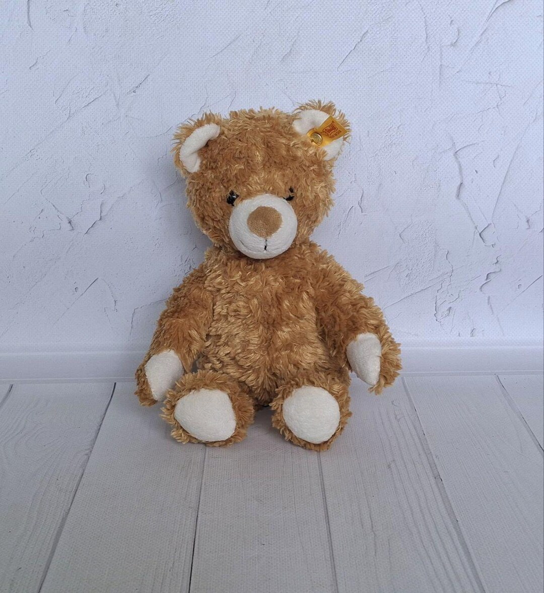 Steiff Gold Bear 022791 Button in Ear Сollectible Steiff - Etsy