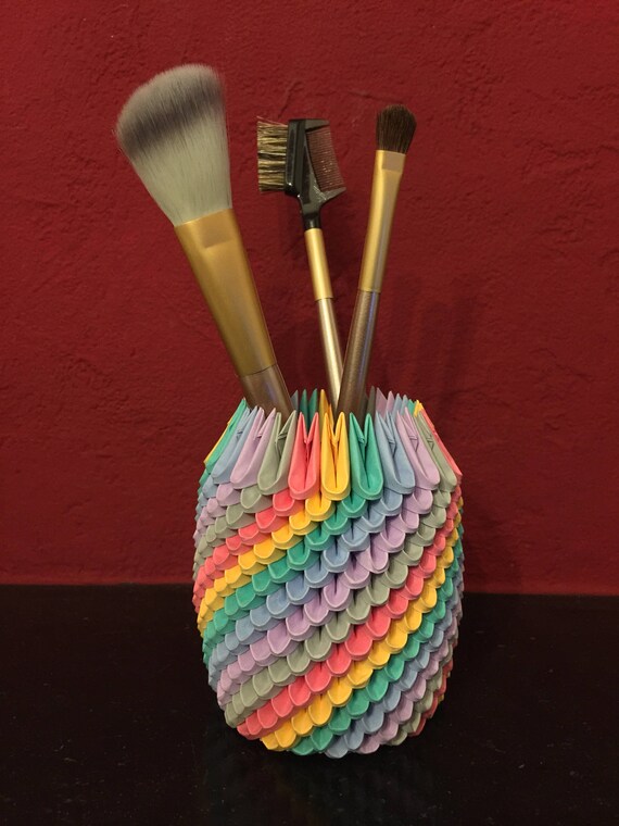 3D Origami Pen//Brush Holder Self Build Kit
