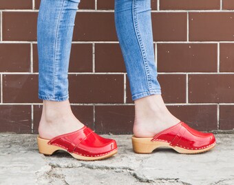 Ruby Red Sandals - Etsy