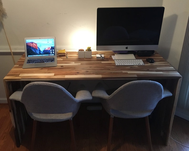 Butcher Block Desk Image 0