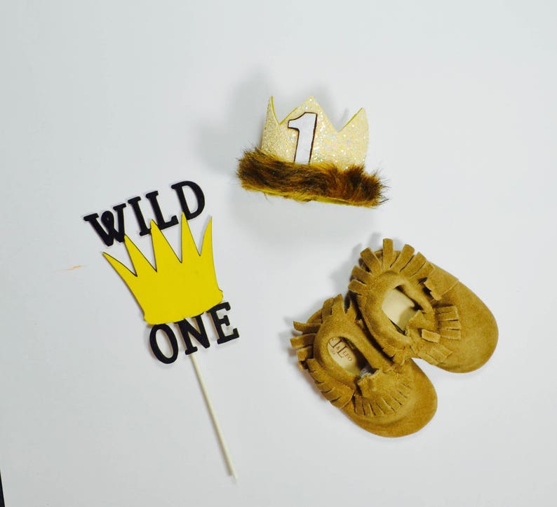Max Crown Safari Birthday Jungle Decorations Wild One Birthday Where The Wild Things Are Crown First Birthday Boy Cake Smash