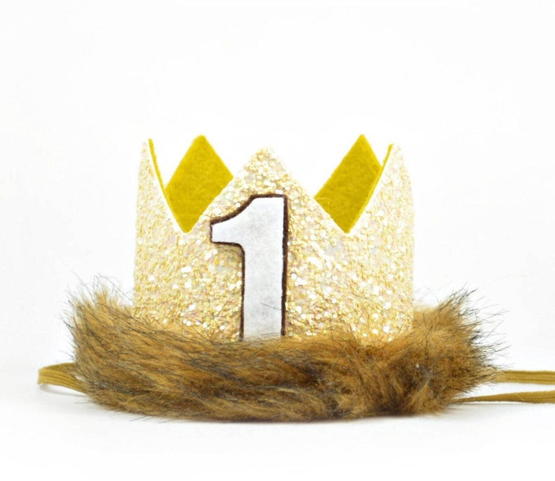 Max Crown Safari Birthday Jungle Decorations Wild One Birthday Where The Wild Things Are Crown First Birthday Boy Cake Smash