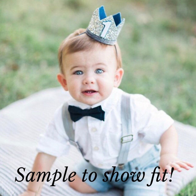First Birthday Outfit Boy First Birthday Crown Boy Birthday