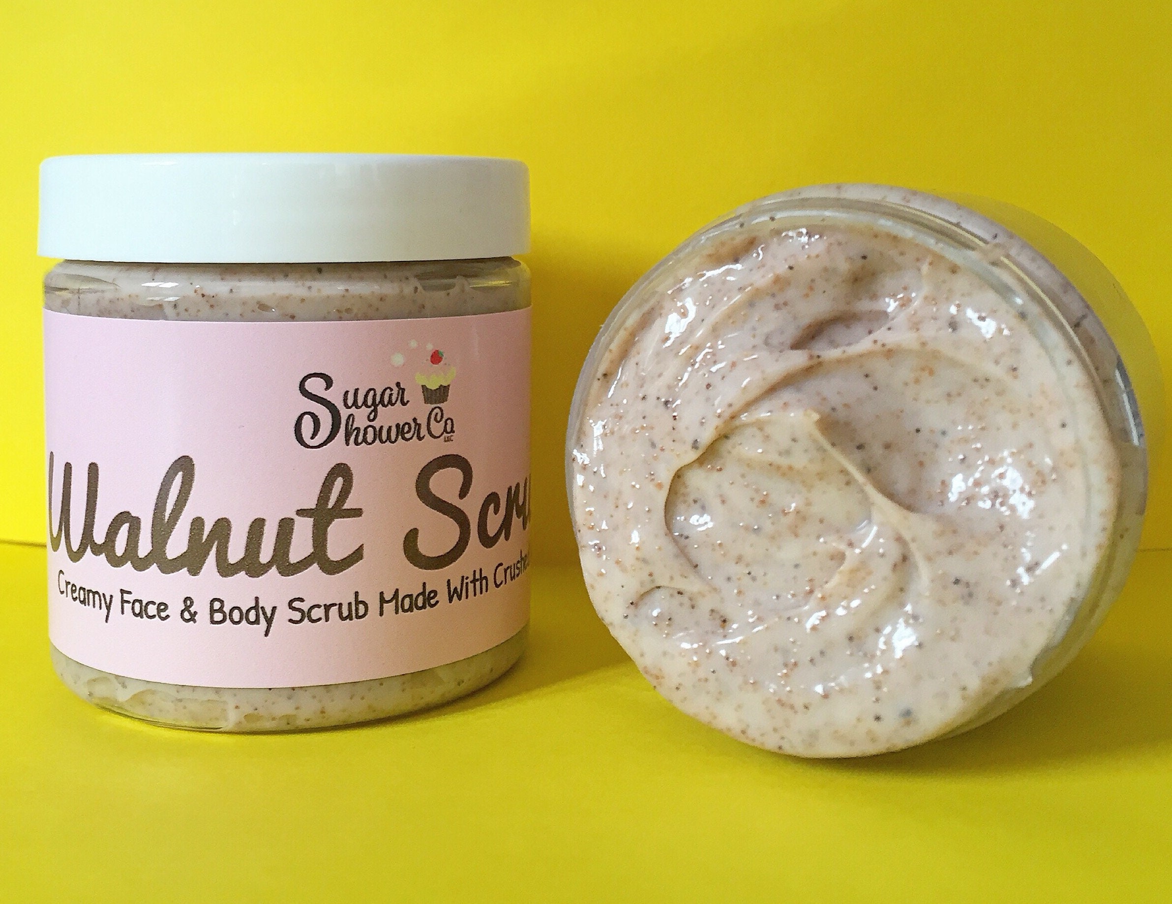 Walnut Scrub Creamy Face & Body Scrub Made With Crushed Etsy
