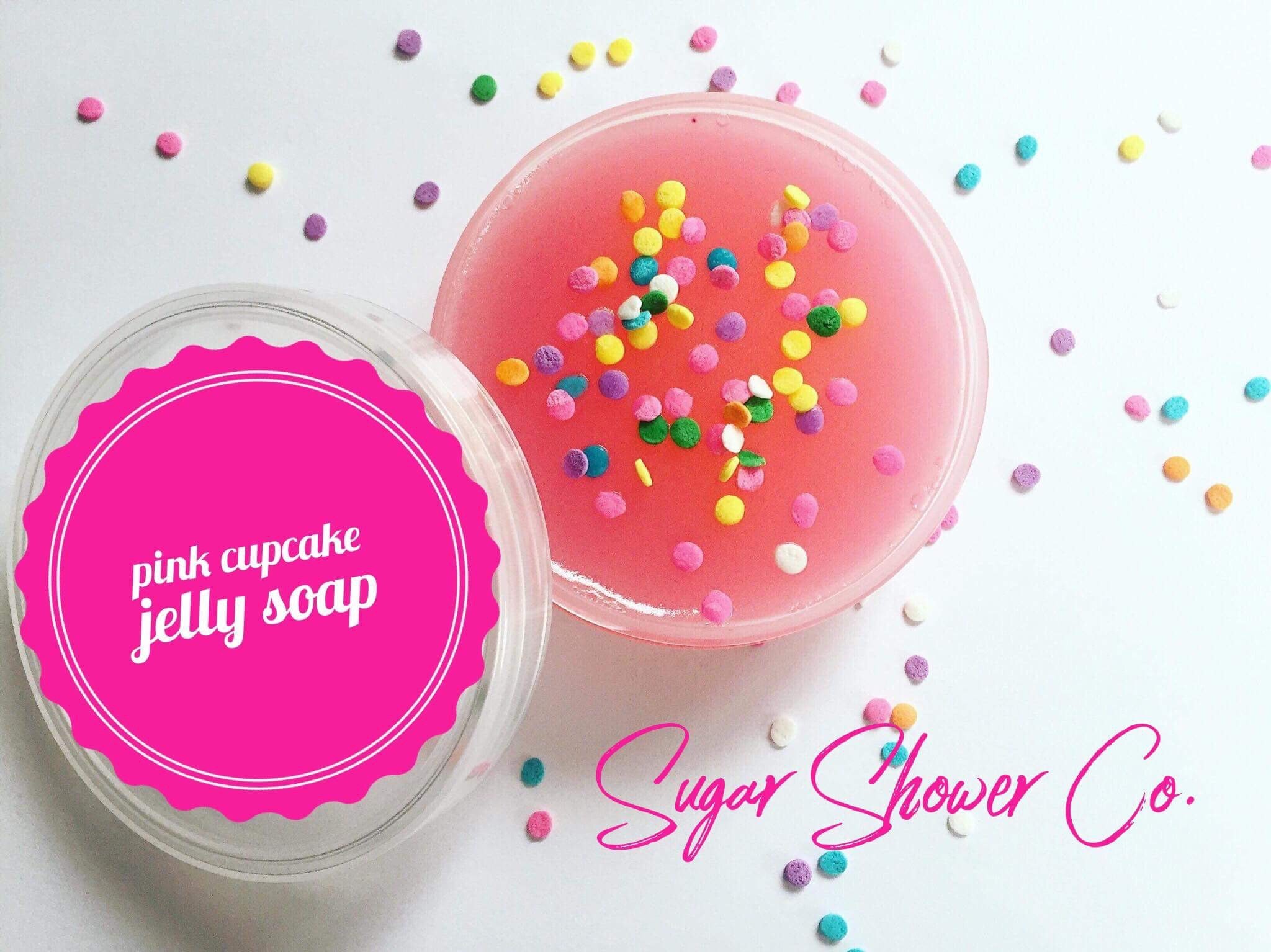 Pink Cupcake Jelly Soap Soap Jelly Bath Jellies Shower Etsy