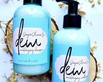 Coconut Oil Moisturizing Shampoo & Conditioner Set - Natural Hair Care