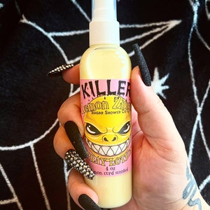 Killer Lemon Zinger Spray Lotion - Hand Lotion - Hand Cream - Body Lotion - Body Cream - Moisturizer