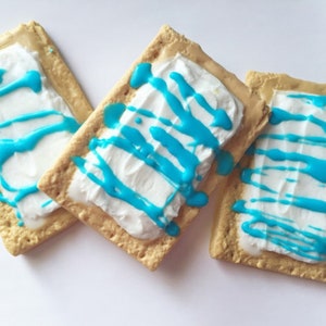 Toaster Pastry Soap - Blue Raspberry - Foodie Soap - Soap For Kids