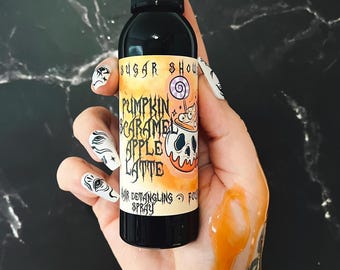 Kürbis-Skaramel-Apfel-Latte-Haar-Entwirrungsspray - Lassen Sie im Conditioner für Haar -Haarspray - Haarbehandlung -Haarconditioner -Haarmaske