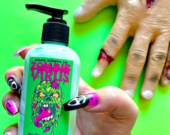 Zombie Virus Honigmelone Body Lotion - Vegan, Grausamkeitsfrei (8 oz)