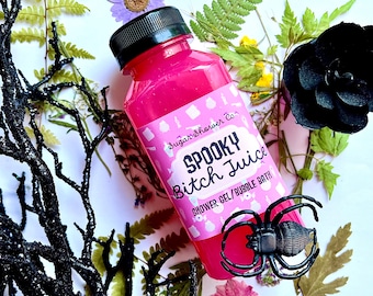 Spooky Bitch Juice Shower Gel – Pumpkin Pecan Waffles Scent