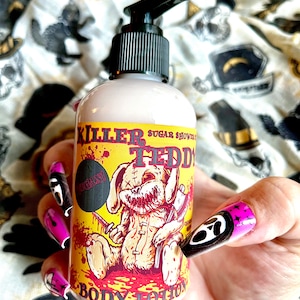 Killer Teddy Body Lotion - Hand Lotion - Body Cream - Halloween Lotion - Horror Skincare