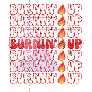 Burnin&#39; Up PNG - DIGITAL FILE - Jonas Brothers