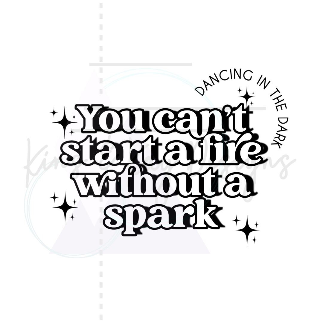 Bruce Springsteen PNG DIGITAL FILE Dancing in the Dark Lyrics Etsy