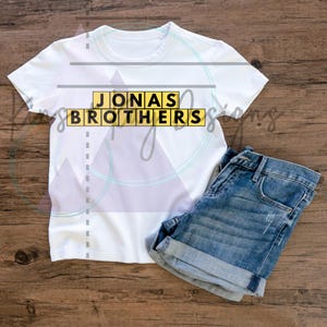 Jonas Brothers PNG - DIGITAL FILE - Jonas Brothers