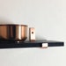 10cm copper angle shelf copper bracket L Form for wall shelf