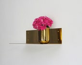 Classic brass shelf