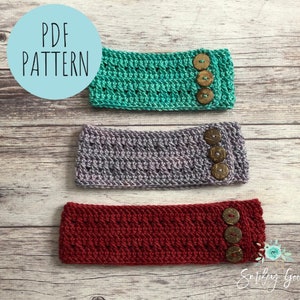 HÄKEL-EARWARMER MUSTER: Rowan Ohrwärmer, Häkelohrwärmer, Häkelohrwärmer, Häkelohrenwärmer, Häkelanleitung, Häkelanleitung