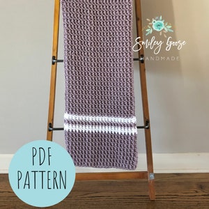 CROCHET BABY BLANKET Pattern: Ava Baby Blanket, Easy Crochet Afghan, Baby Blanket Pattern, Easy Crochet Pattern, Baby Afghan Pattern
