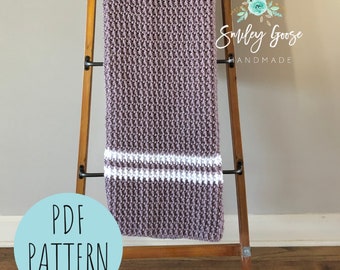 CROCHET BABY BLANKET Pattern: Ava Baby Blanket, Easy Crochet Afghan, Baby Blanket Pattern, Easy Crochet Pattern, Baby Afghan Pattern