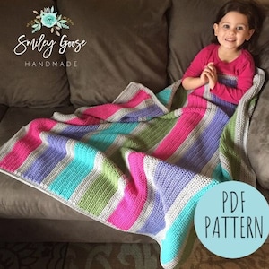 CROCHET BABY BLANKET Pattern: Finley Baby Blanket, Easy Crochet Afghan, Baby Blanket Pattern, Easy Crochet Pattern, Baby Afghan Pattern
