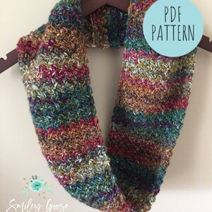 CROCHET SCARF PATTERN: Hope Infinity Scarf Crochet Infinity - Etsy