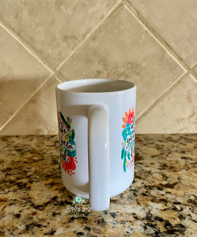 All My Life You Have Been Faithful Coffee Mug, Christian Gift