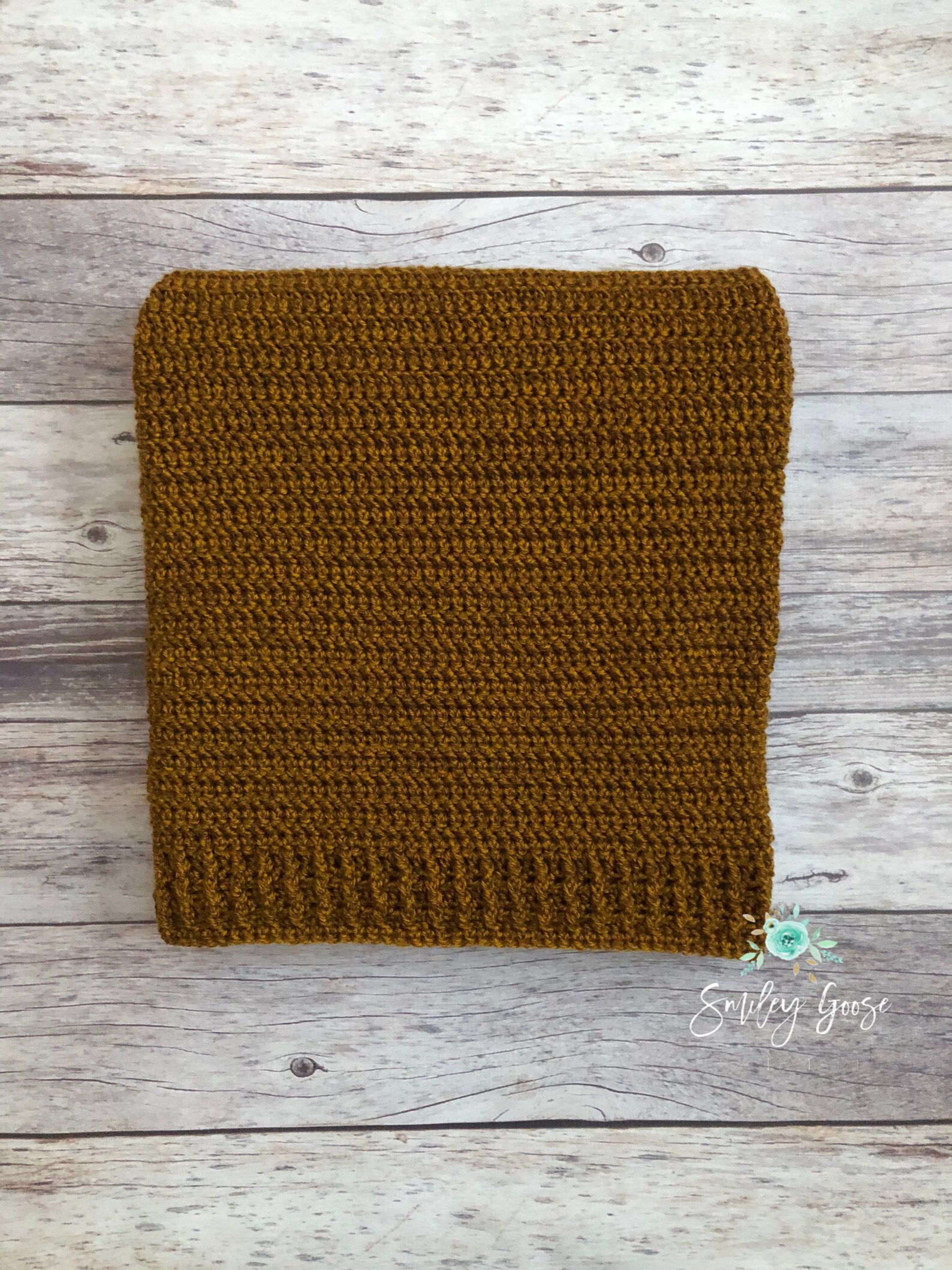 CROCHET BLANKET PATTERN Grayson Throw Blanket Easy Crochet Etsy