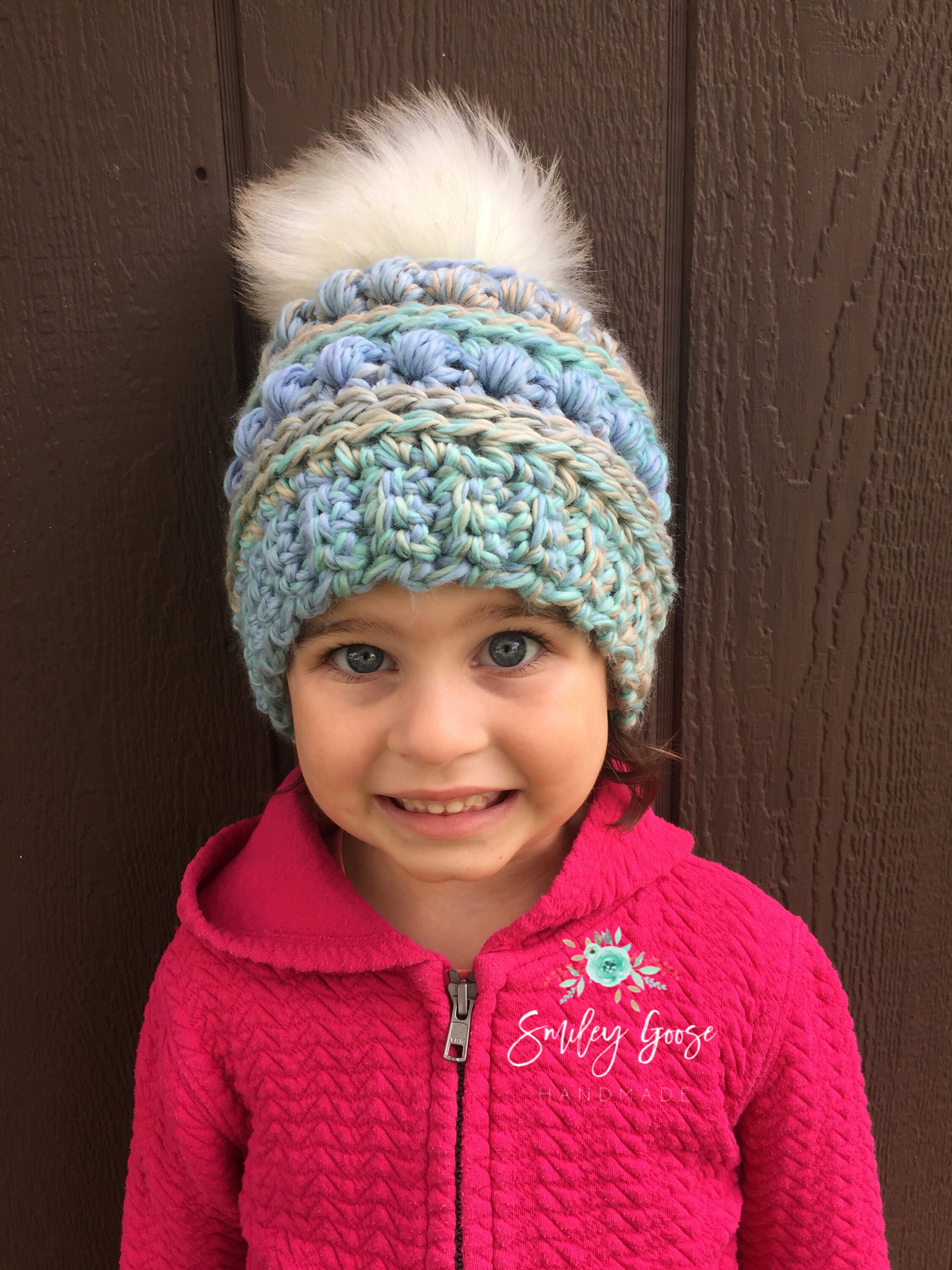 Crochet Beanie Pattern Toddler Child & Adult Hat SizesEmber Etsy