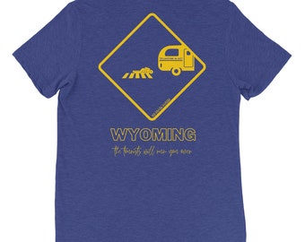 The Tourists Will Run You Over Tri-Blend Tee