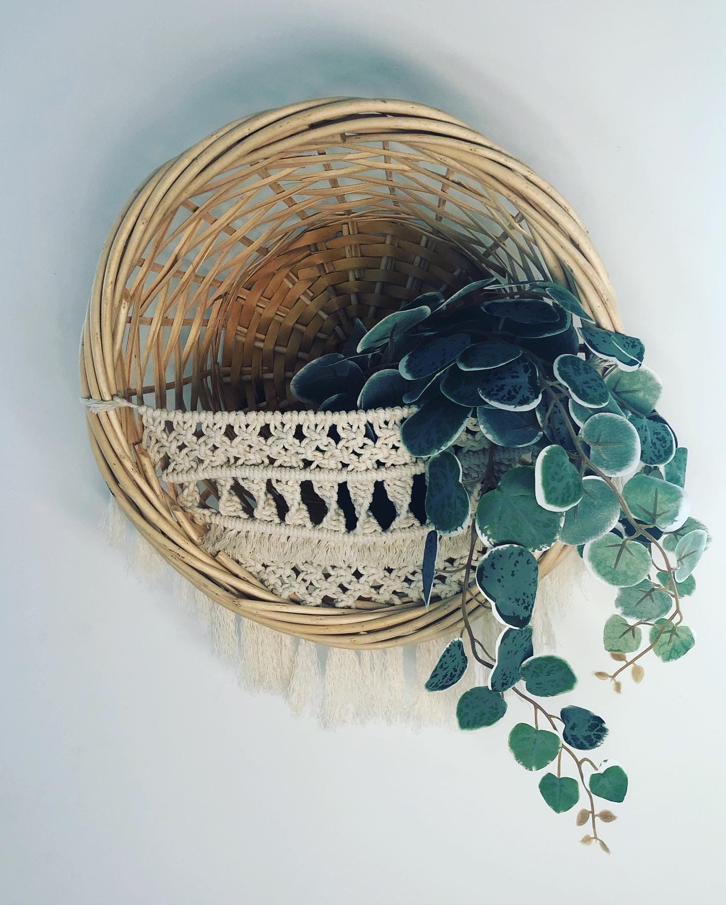 Décoration Murale en Macramé