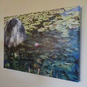 Water Lilies Photograph 16 x 24 image 2