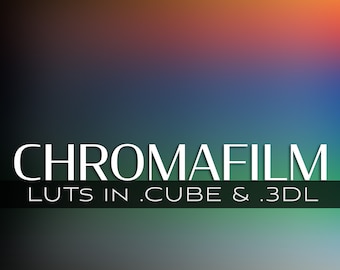 3d LUTs - Slide Film Chrome, Kodachrome, Fujichrome, Ektachrome, VSCO LUTs, Farbabstufung, Videofarbe, Download