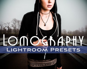 Lomography (Lomo) Lightroom Presets, Film Presets, VSCO Presets, dramatische Presets, Instagram Filter, Blogger Influencer, Download