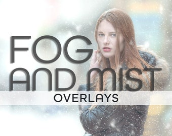Nebel und Nebel Overlays, Photoshop Overlays, Nebelmaschine, Wetter Overlays, Overlay Download