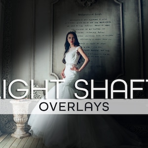 Light Shaft Overlays, photoshop overlays, light beam, sun ray, shadow overlays