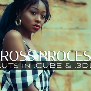 3d LUTs - Cross Process, video LUTs, look up tables, download