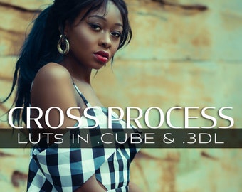 3d LUTs - Cross Process, Video LUTs, Nachschlagen von Tischen, Download