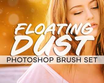Floating Dust Photoshop Brush Set, Bokeh Staub, Glitzerstaub, schwebender Staub, fallender Staub, Bokeh, Staub Bokeh, Pinsel set download