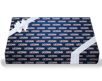 UCONN Logo Reusable Gift Wrap/sale/fabric