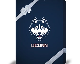 Uconn Husky Reusable Fabric Gift Wrap/Sale/Graduation