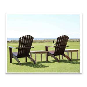 Ocean Course Print, Kiawah Island prints, Golf art, golf prints, Adirondack Stoelen, Golf foto, PGA, Digitale print, Instant download