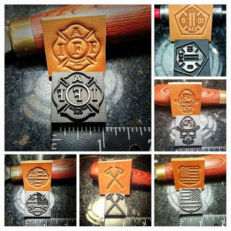 Firefighter or Police Shield Keychain With Free Custom Etsy