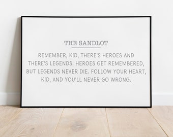 Sandlot | DIGITAL DOWNLOAD |  Spring Art | Summer Art | Landscape Art | PRINTABLE | Vintage Modern Art | Nursery